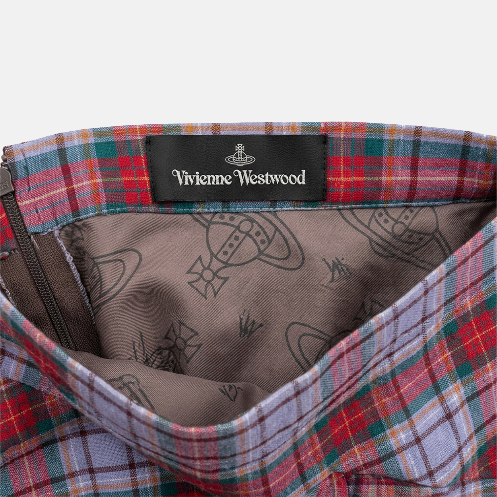 Super Flea Market+Vivienne Westwood+purple_red plaid asymmetric skirt+Sophie Passmann2.jpg